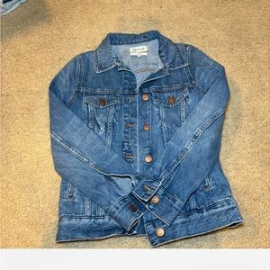 Madewell denim jacket xxs